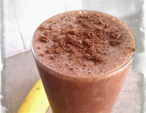 Cocoa banana smoothie | The Good Food Theory