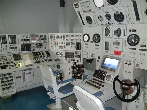 USS Sturgeon (SSN-637) Control Center at Submarine Museum