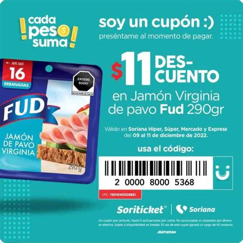 Cupones Soriana Soriticket Fin De Semana Al De Diciembre