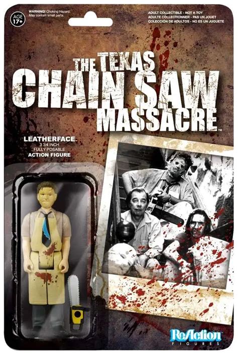 Funko The Texas Chainsaw Massacre ReAction Leatherface 3.75 Action ...