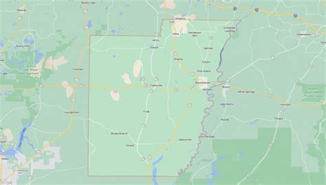 Cities And Towns In Calhoun County Florida Countryaah