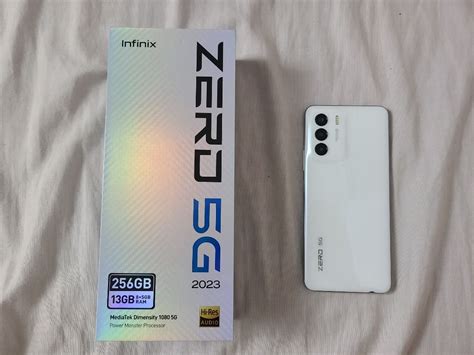 Infinix Zero 5G 2023 Pearly White Mobile Phones Gadgets Mobile