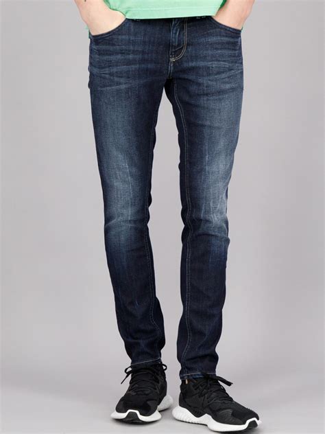 FREESOUL Men Blue Slim Fit Heavy Fade Jeans Price History