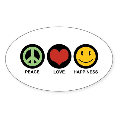 Peace Love Happiness Symbols