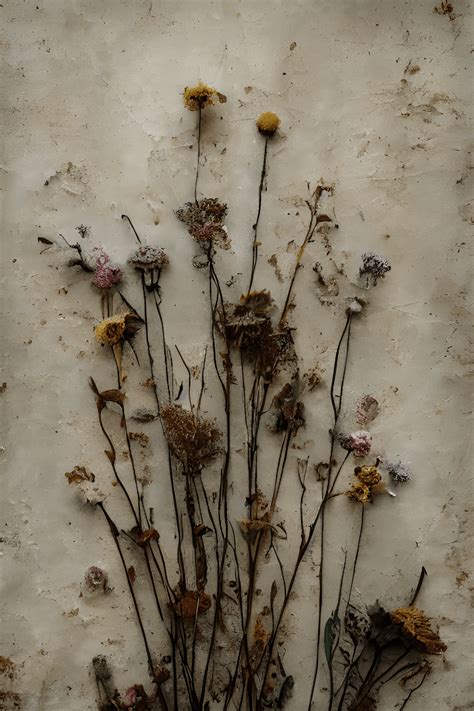 Dried Pressed Flowers · Creative Fabrica