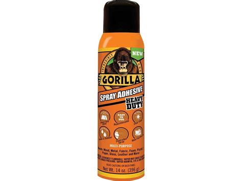 Gorilla 14 Oz Heavy Duty Multi Purpose Spray Adhesive 6301502