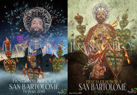 Carteles Para La Fiesta De San Bartolom De Tejina Realizados