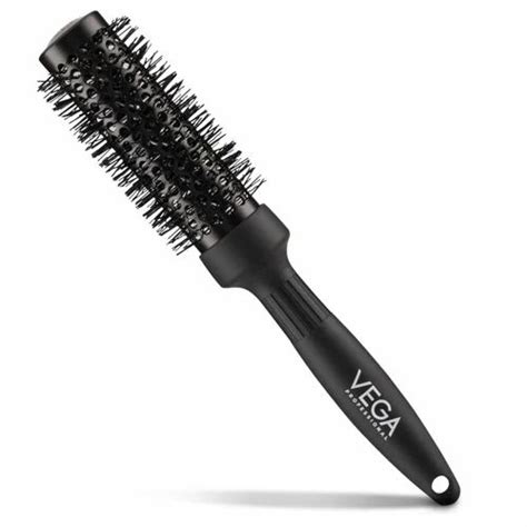 Vega Professional Carbon Dry Round Brush Mm Ionic Bristles Ceramic