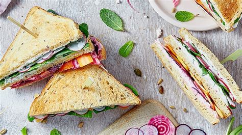 Veggie club sandwich radis et betterave rapide découvrez les recettes