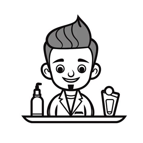 Barber Coloring Pages Top Free Printable Designs