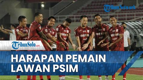 Derby Mataram Persis Solo Lawan Psim Jogja Pemain Persis Berharap