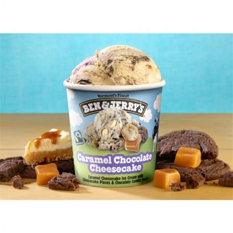 Ben Jerry S Caramel Chocolate Cheesecake Ice Cream Pint Oz Qfc