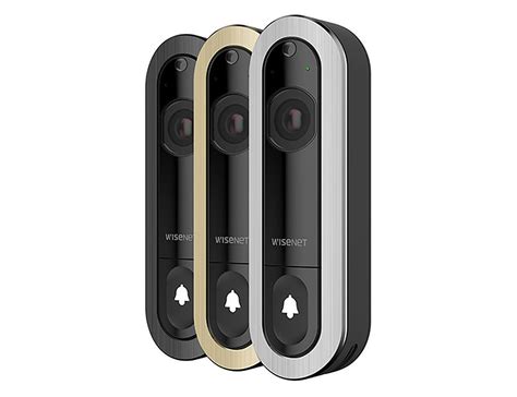 Wisenet SmartCam D1 Facial Recognition Video Doorbell » Gadget Flow