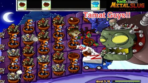 Plants Vs Zombies Metal Slug Edition Mod Part End Youtube