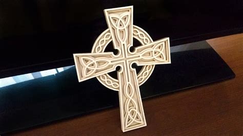 C69 Celtic Cross Scroll Saw Pattern Pdf Dxf Svg Eps Etsy