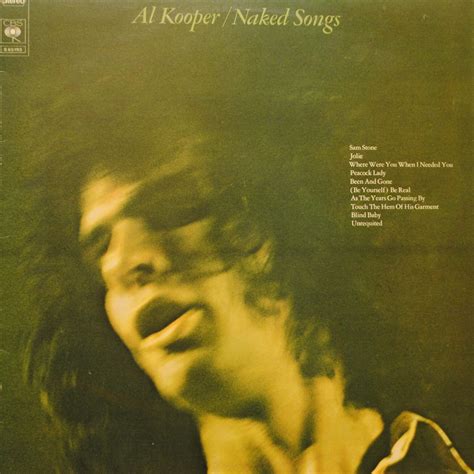 Al Kooper Naked Songs