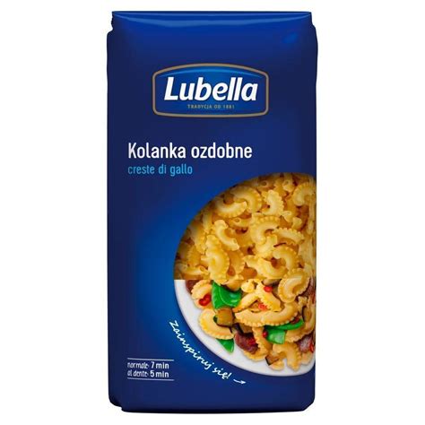 Makaron Lubella Kolanko Ozdo 500g Spożywcze Sypkie i produkty