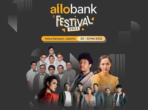 Jadwal Dan Daftar Artis Pengisi Allo Bank Festival Ada Nct Dream Dan