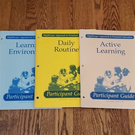 High Scope Curriculum Other Set Of 3 Highscope Approach To