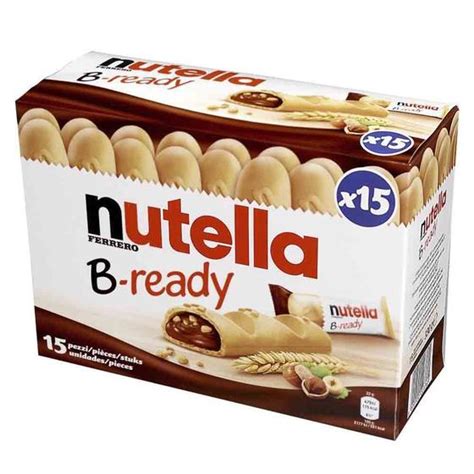 Nutella B Ready Biscoitos Wafer Creme Nutella Kit C