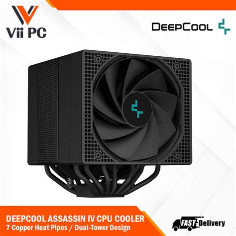 Deepcool Assassin Iv Premium Cpu Air Cooler Dual Tower 120140mm Fdb