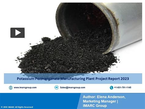 PPT Potassium Permanganate Manufacturing Plant Cost PPT Project