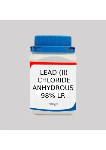 LEAD II CHLORIDE ANHYDROUS 98 LR Packaging Type Container