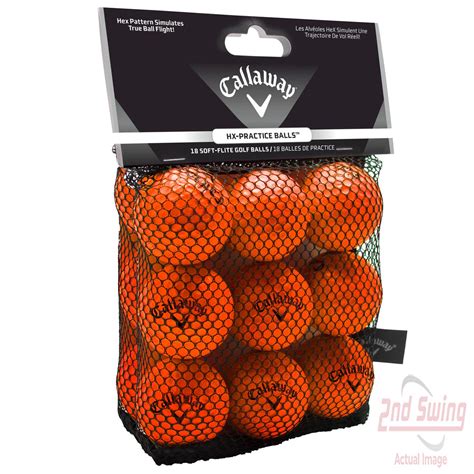 Callaway Hx 18 Pack Practice Balls Accessories 2nd Swing Golf