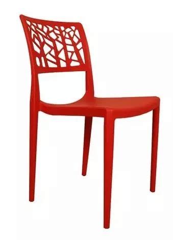 Diya Mm Polypropylene Red Spider Chair Armless Chair Dc At Rs