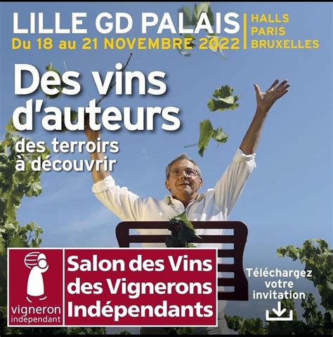 Me Salon Des Vins Des Vignerons Ind Pendants De Lille Vignerons