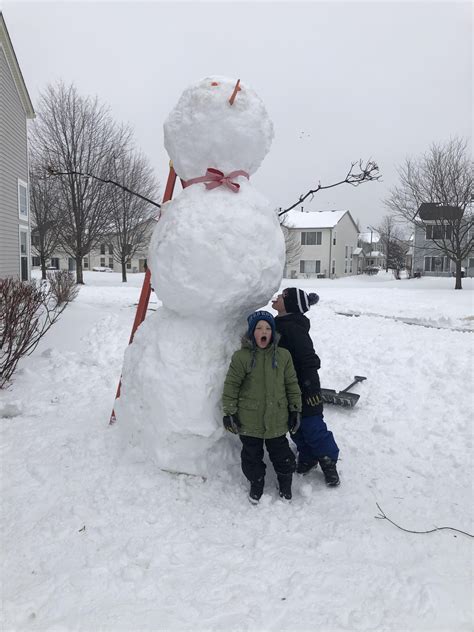 Photos: Chicago-Area Residents Make Epic Snow Creations After Weekend
