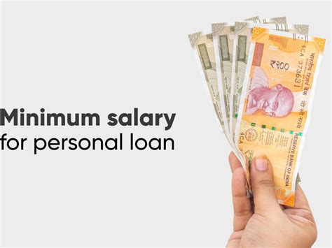 Know About The Minimum Salary For Personal Loans