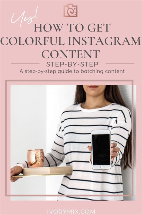 How To Create A Colorful Month Of Instagram Content In Minutes