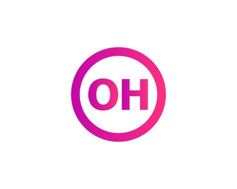 Ho Logo Design Free Stock Vectors