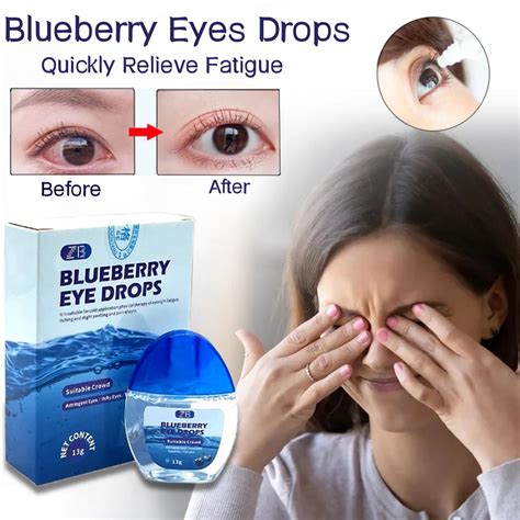 Buy 1 Take 1original Blueberries Eye Drops For Clear Vision Dry Eyes