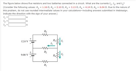 Answered The Figure Below Shows Five Resistors Bartleby