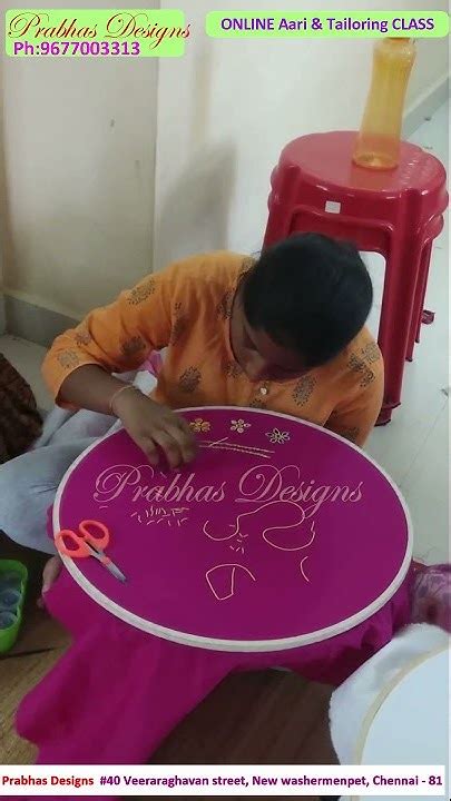 Professional Aari Embroidery Classes Prabhasdesigns One On One