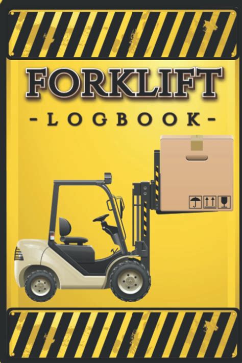 Buy Forklift Daily Inspection Checklist Log Book Detailed 250 Pages Of Forklift Truck Operator