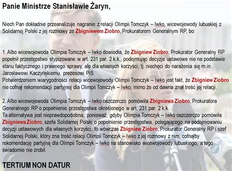 TRUST AND CONTROL on Twitter Ministrze StZaryn w nawiązaniu do