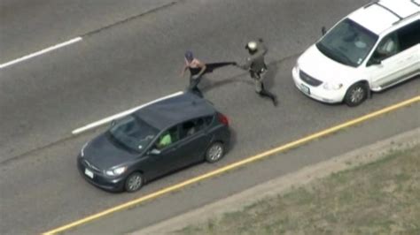 Carjacking Police Chase Caught On Camera By Colorado News Crew Abc7 San Francisco