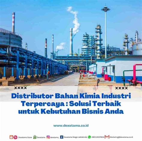 Distributor Bahan Kimia Industri Terpercaya Solusi Terbaik Untuk