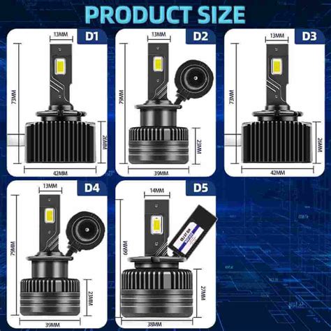 D Series LED Headlight Bulbs HID Xenon Conversion Kit For Car