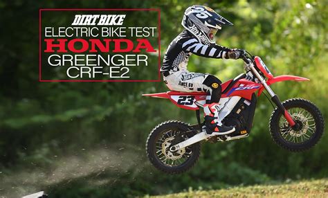 Prueba De Bicicleta El Ctrica Greenger Honda Dirt Bike Magazine