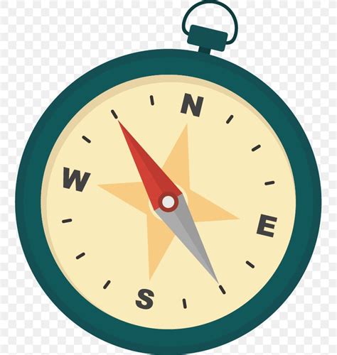 Compass Cartoon Illustration Png 747x865px Compass Art Cartoon Clock Flat Design Download