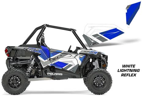 AMR Racing Lower Half Door Graphics Kit For Polaris RZR2 1000 900s