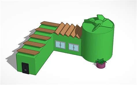 3d Design Greenhouse Plane Tinkercad