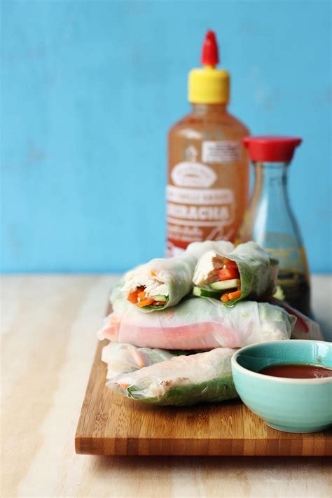 Quick Easy Rice Paper Rolls For The Win The Sugar Hit