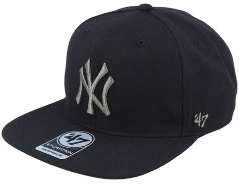 New York Yankees Ballpark Camo Clean Up Black Snapback 47 Brand Cap