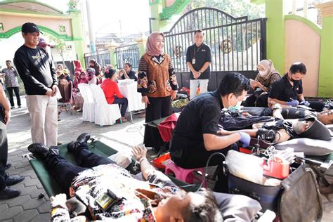 Gema Media Perdana PMI Kota Mojokerto Gelar Baksos Donor Darah Dan