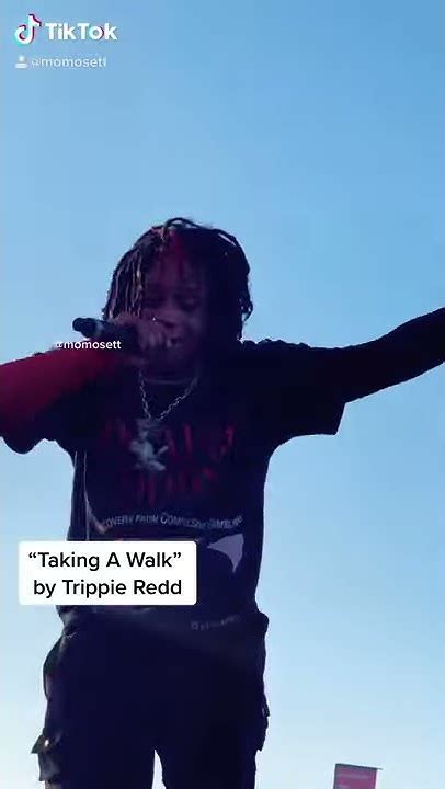 Trippie Redd “taking A Walk” Live Youtube